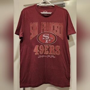 NFL San Francisco 49ers Burgundy Tee